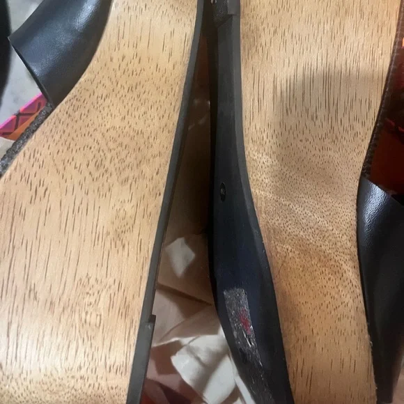 Tory Burch Black Slide Sandals - Picture 3 of 6